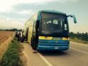 Un bus della Sadem guasto a Piscina