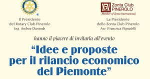 Zonta e Rotay incontrano Giachino a Pinerolo