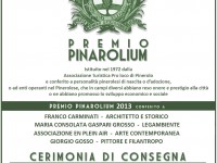 Domani la consegna del premio Pinarolium 2013