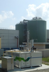 L'impianto di biogas dell'Acea di Pinerolo
