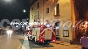 Pinerolo: danni ad un cornicione, molte le chiamate ai vigili del Fuoco per il terremoto