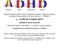 Il diritto di essere capiti: serata sull’ADHD