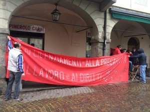 VIDEO | Il Primo maggio dei lavoratori della Pmt a Pinerolo