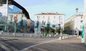 Pinerolo, piazza Facta