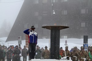 Accensione del braciere