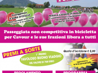 PedalaCavour festeggiando il Giro d’ Italia