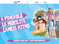 Il Comune di Pinerolo lancia una campagna a favore della bicicletta