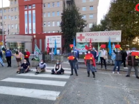 VIDEO | A Pinerolo il flash-mob degli infermieri dell’Asl To3,  sempre in prima linea contro il covid