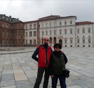 Insieme nell' ultima foto recente alla Venaria