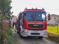 Cavour, un pensionato intossicato dall’incendio della casa, salvato dai pompieri