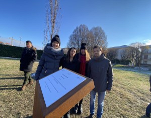VIDEO | A Pinerolo un giardino della memoria per le vittime del ponte Morandi