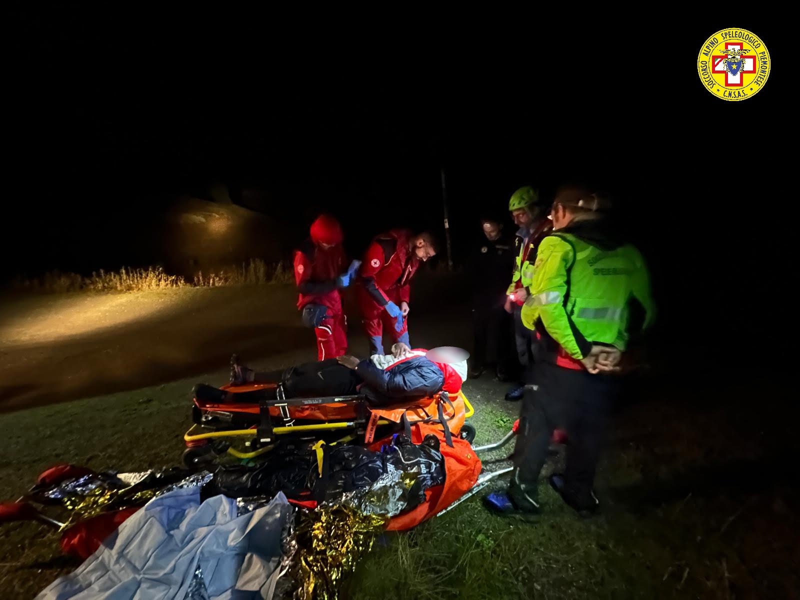 soccorso alpino nascherato