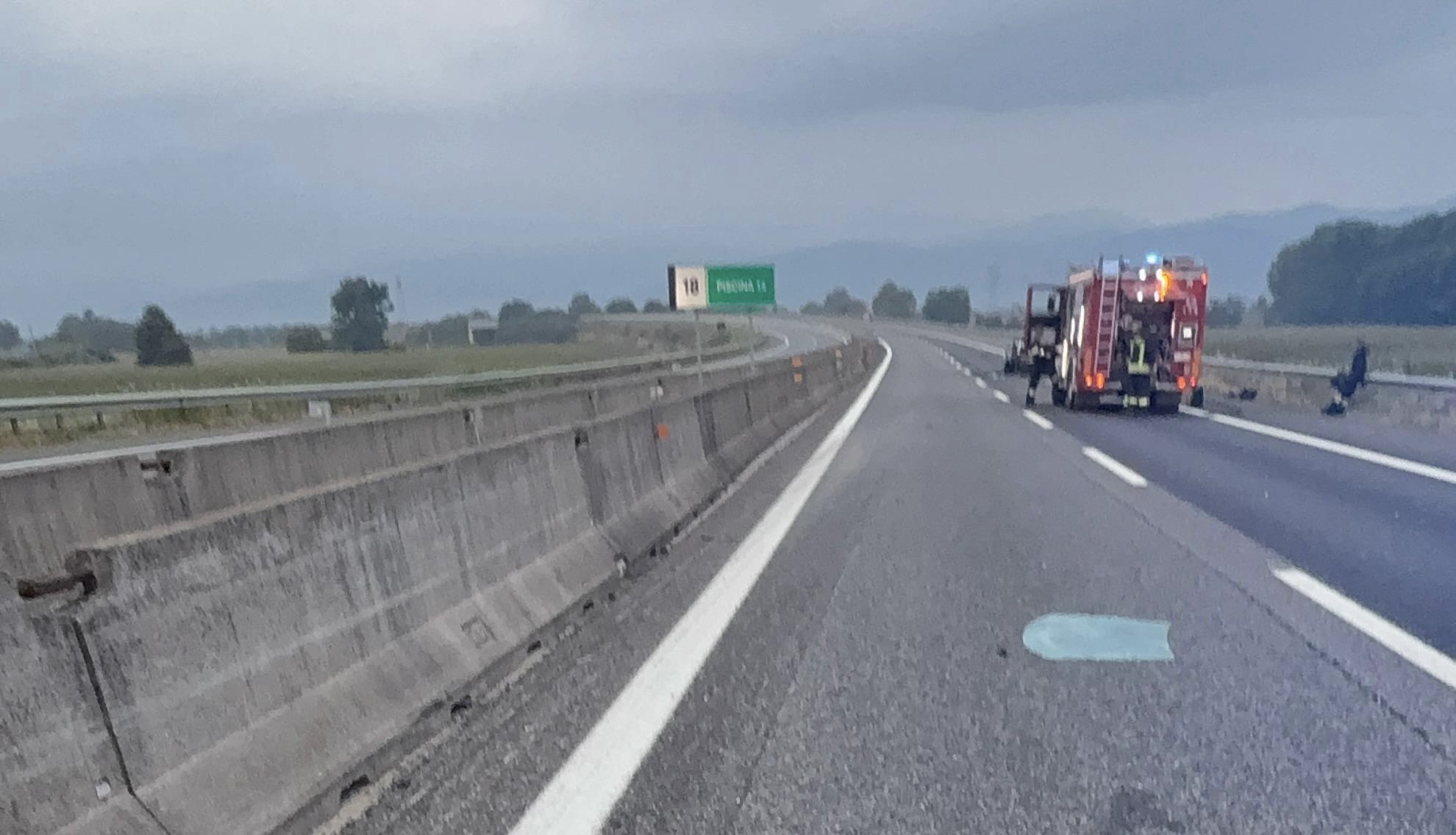 Il luogo della disgrazia fra None e Piscina