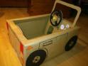 auto di cartone
