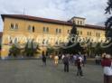 Il cortile della caserma Bochard