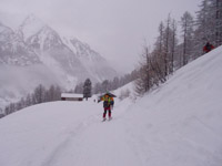 Prali: snowboarder recuperato dal soccorso alpino
