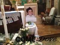 L’ultimo saluto al piccolo Giuliano