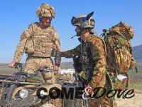 Il Terzo Reggimento Alpini insieme ai militari britannici