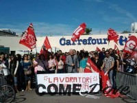 Sciopero: le agenzie di viaggio protestano davanti al centro commerciale “Le Gru”