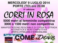 Domani appuntamento con Corri in Rosa