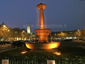 La fontana simbolo contro la violenza sulle donne