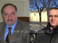 Il sindaco di Pinerolo Buttiero e il segretario del Pd Ricchiardi