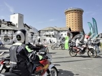 In moto oltre le nuvole a Sestriere