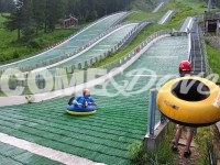 Pragelato: prova il tubing dai trampolini del salto