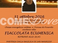 Fiaccolata ecumenica a Pinerolo