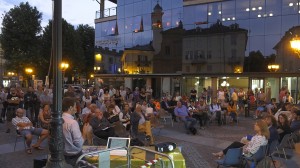 Incontro in piazza Facta a Pinerolo