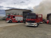 Cavour incendio nella cascina Cavallone, danni ai macchinari