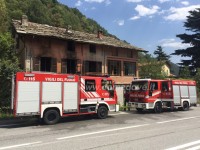L’incendio di Porte è doloso, appiccato in più punti