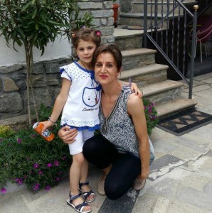 La madre con la sua bambina