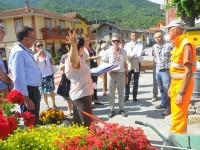 Una delegazione di Pomaretto in Slovenia per il concorso europeo Entente Florale 2017