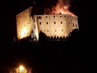 Brucia la Sacra di San Michele