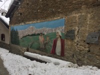 I murales di Usseaux