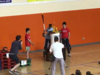 VIDEO | Accensione del braciere delle Abbadiadi a Pinerolo