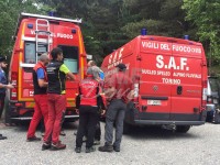FOTO | Pinasca, battute nei boschi per cercare un pensionato disperso