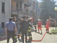 Incendio di un alloggio a Pinerolo
