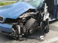 Incidente stradale a Porte fra le due gallerie