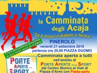 Venerdì l’appuntamento è con “La camminata degli Acaja”