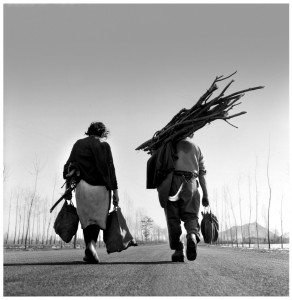 La strada nuova per Cavour 1958