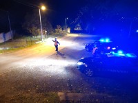 Bibiana, inseguimento nella notte: auto finisce nel canale, arrestata una donna