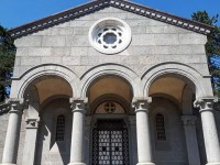 Villar Perosa apertura della Cappella della famiglia Agnelli