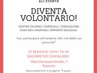 Diventa volontario con il progetto “Il pasto quotidiano”