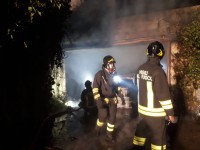 San Pietro Val Lemina, esplosione in un garage