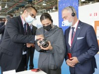 La principessa Victoria di Svezia ha visitato il polo industriale SKF
