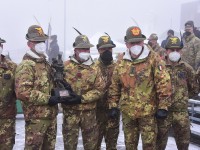 Sestriere, il 3° reggimento alpini di Pinerolo si è classificato al primo posto della gara di pattuglia per plotoni,