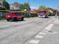 Vigone, in fiamme un camper parcheggiato nel cortile di una villetta