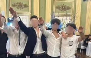 circolo sociale saluto romano orizzontale